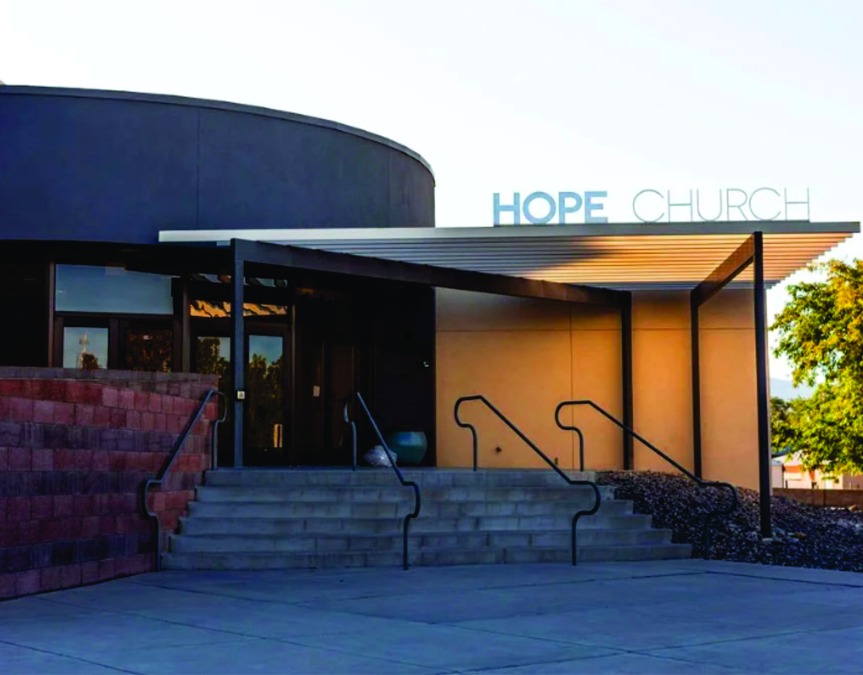Entrada de Hope Church en Albuquerque
